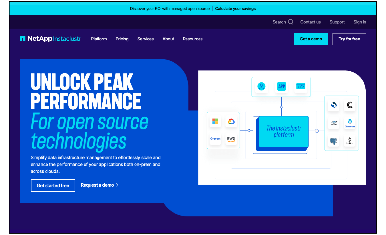 Instaclustr new design