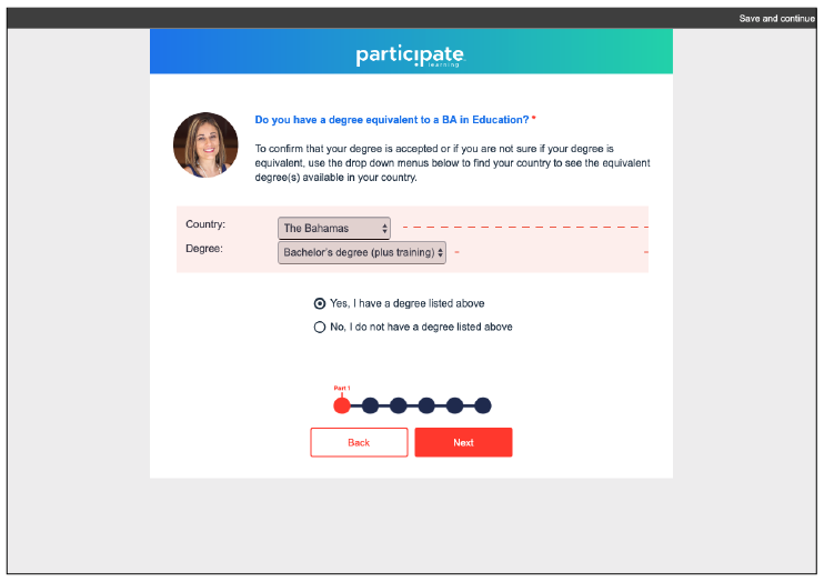 Improvements between form designs accounting for flow and user fatigue